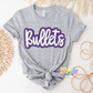 Bullets PNG - Bullets Sublimation - Digital Download - Purple and White