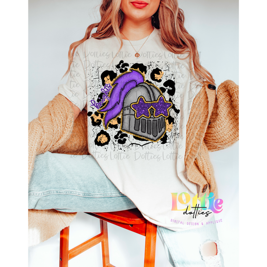 Knights PNG - Knights -  sublimation design - Digital Download - Purple Leo