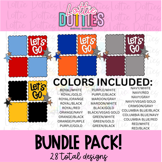 School Spirit Bundle PNG | Digital Download | PNG