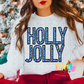 Holly Jolly Png - Christmas Sublimation Design - Digital Download