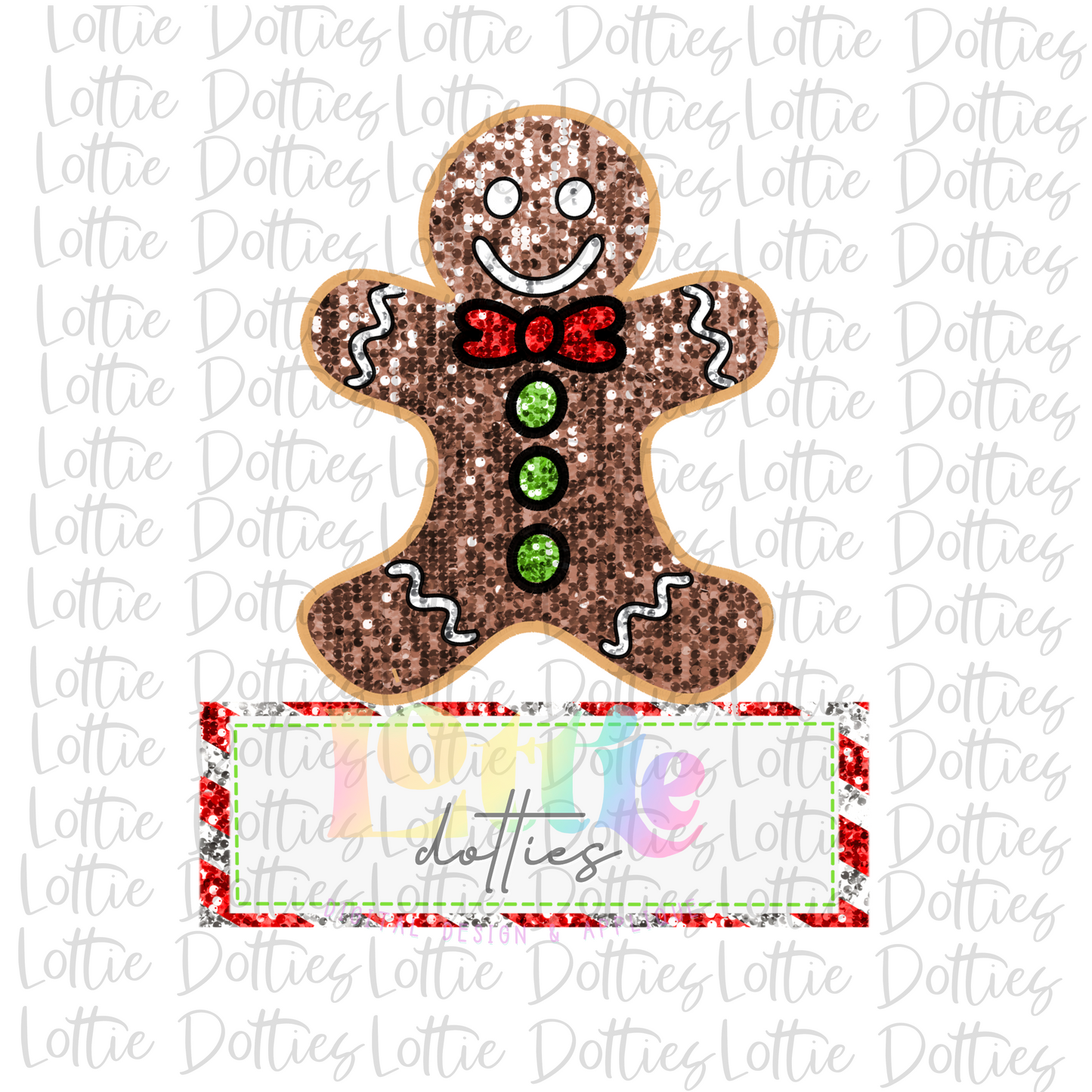 Gingerbread Png - Christmas Sublimation Design- Digital Download