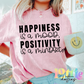 Happiness Is A Mood Positivity Is A Mindset PNG - Happiness Sublimation- Digital Download