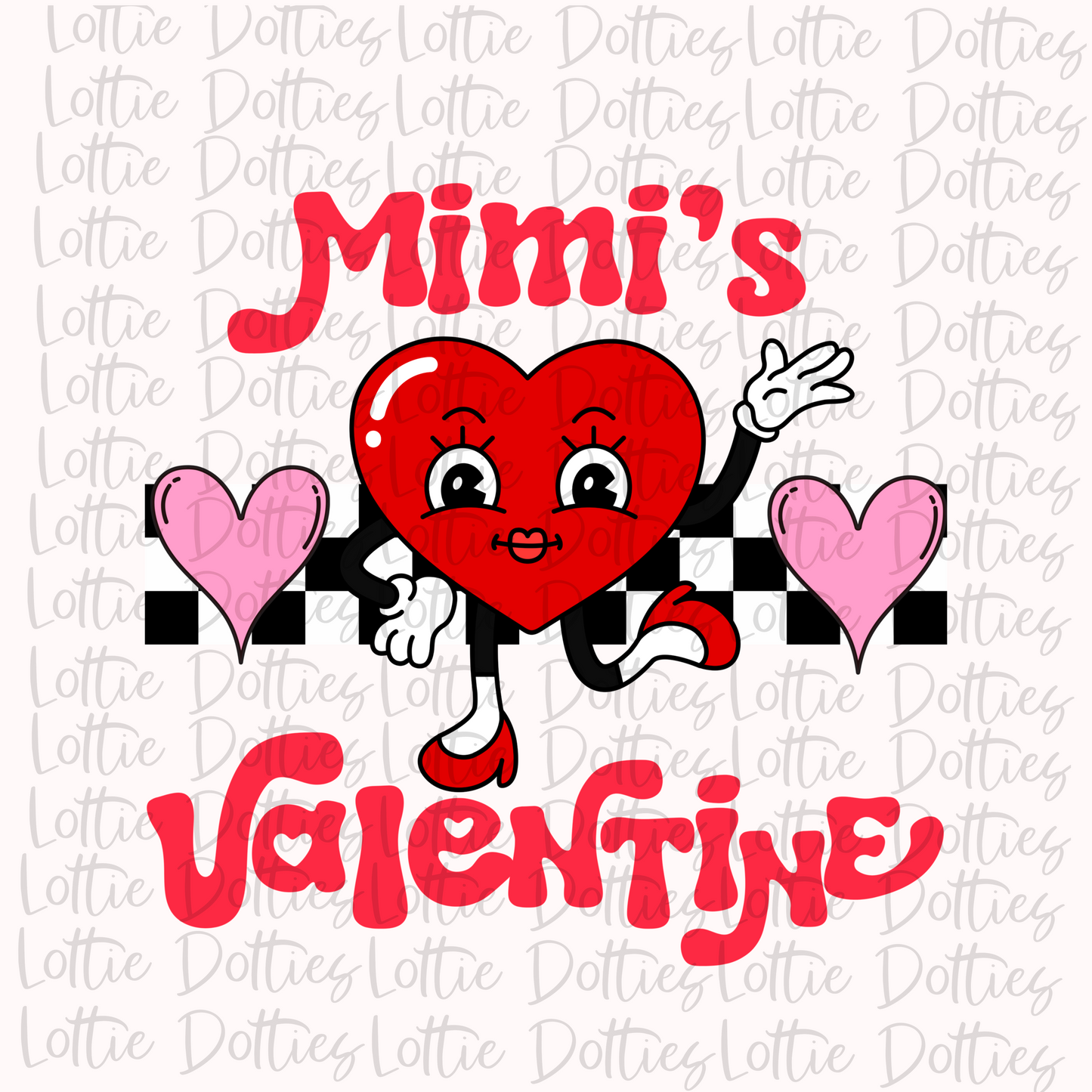 Mimi Valentine Png - Valentine Sublimation  - Digital Download