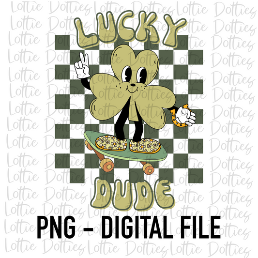 Lucky Dude PNG - Saint Patrick’s Day Sublimation Design- Lucky  Png - Pot of Gold - St Patrick’s Day Png