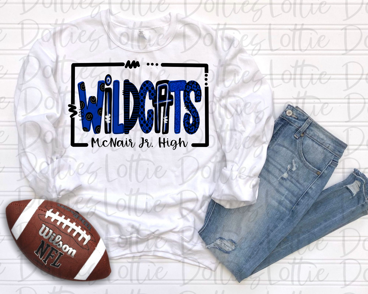 Wildcats  PNG - Wildcats McNair Jr. High sublimation design - Digital Download