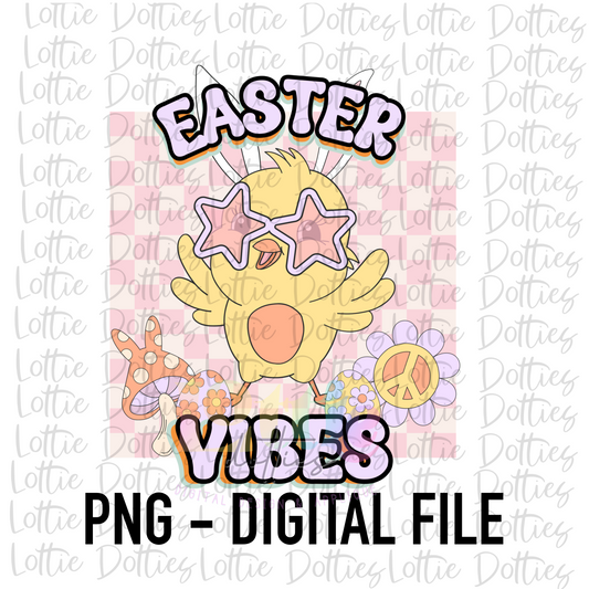 Easter Vibes PNG - Easter Sublimation - Digital Download