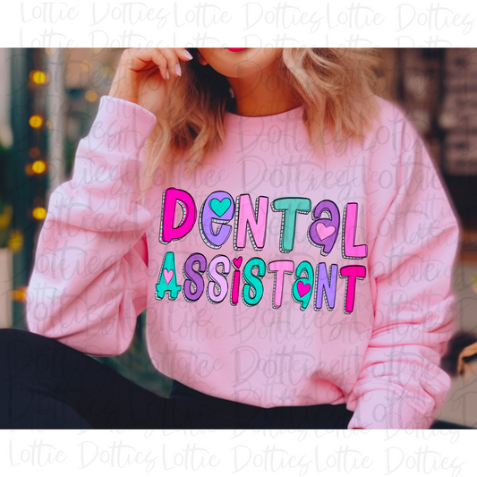 Dental Assistant  PNG  - Dental Assistant  Sublimatiion - Digital Download