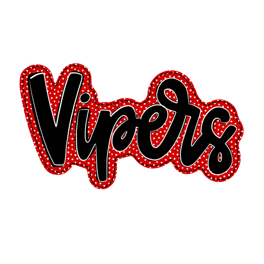 Vipers PNG - Vipers Sublimation - Digital Download - Red and Black