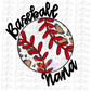 Baseball Nana  Png - Baseball Sublimation - Digital Download