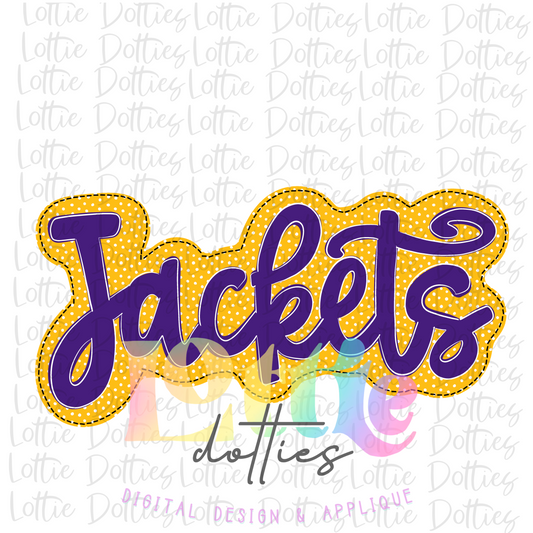 Jackets Png -  Jackets  Sublimation- Digital Download - Gold and Purple