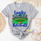 Eagles Baseball PNG - Eagles sublimation design - Digital Download