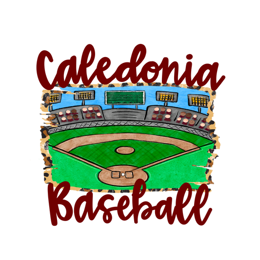 Caledonia Baseball PNG -   Cavaliers sublimation design - Digital Download