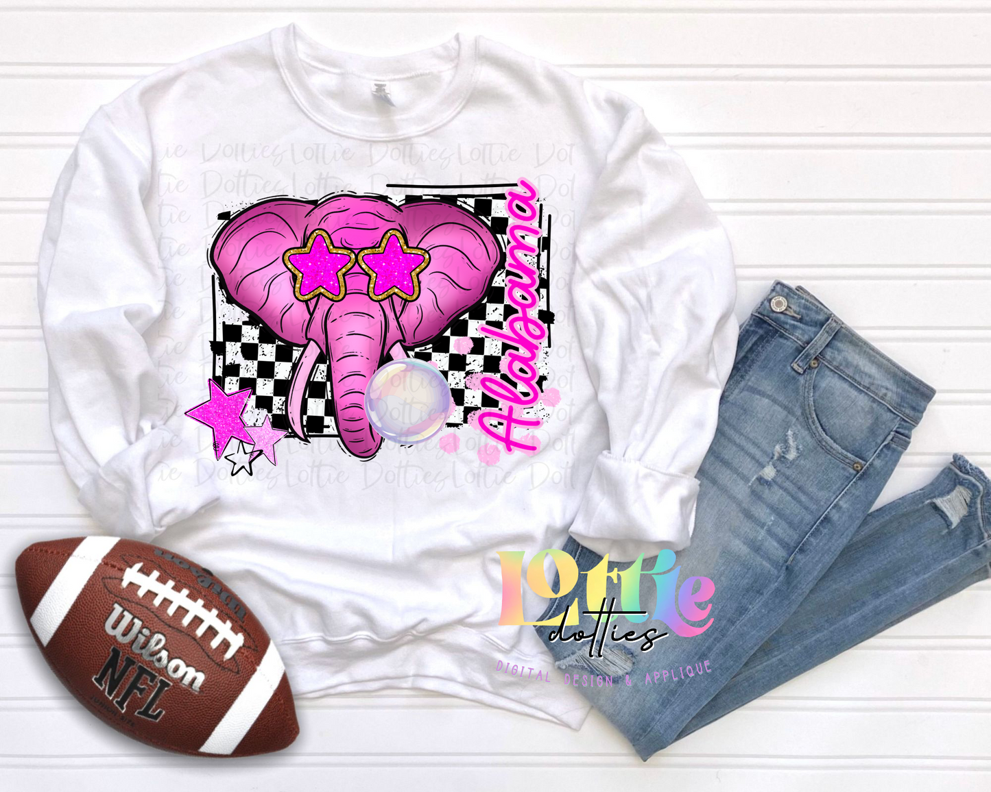 Pink Elephant Png | Elephant Design | Digital Download | Alabama