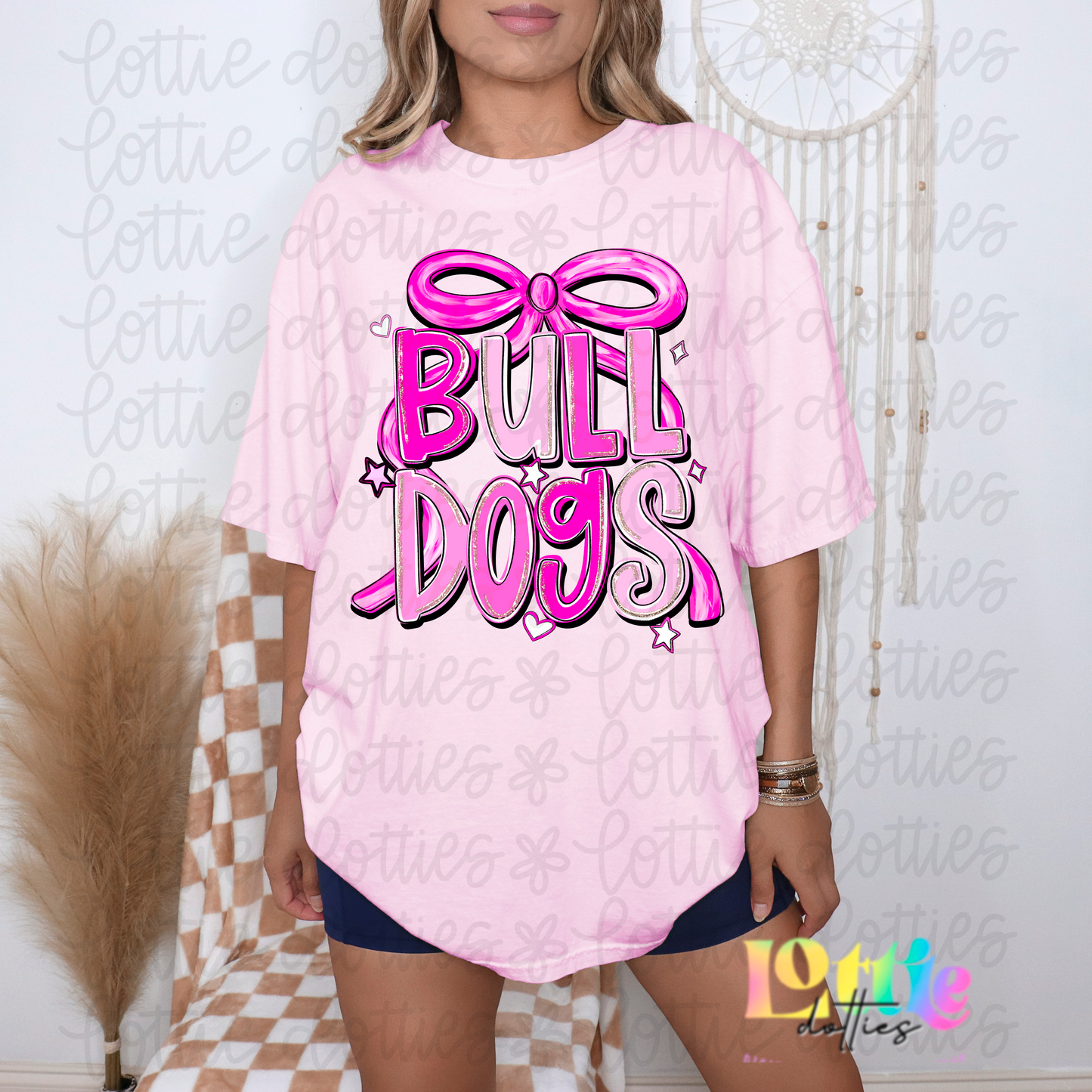 Bulldogs Pink Bundle PNG - Bulldogs Bundle design - Digital Download