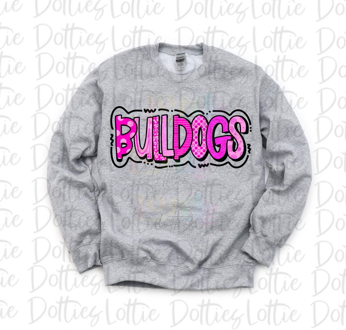 Bulldogs Pink Bundle PNG - Bulldogs Bundle design - Digital Download