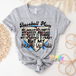 Baseball Mom PNG - My Heart Is Full Sublimation- Digital Download