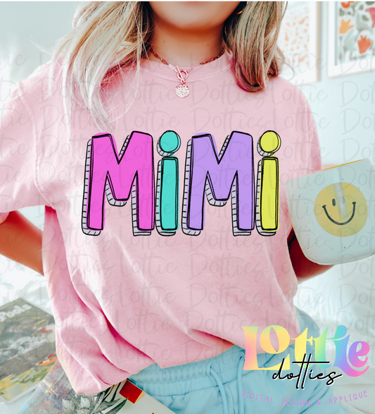 Mimi PNG - Mimi Sublimation- Digital Download