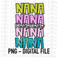 Nana  Png - Nana Sublimation - Digital Download