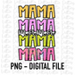 MaMa Png - MAMA Sublimation File - Instant Download - Digital Download
