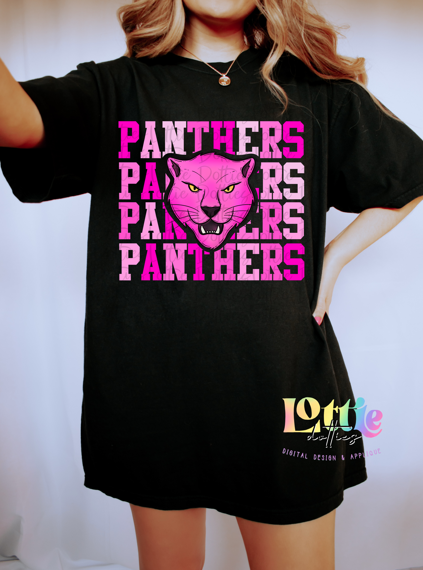 Panthers Pink Bundle PNG - Panthers Bundle design - Digital Download