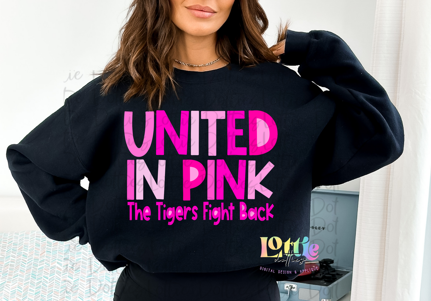 Tigers Pink Bundle PNG - Tigers Bundle design - Digital Download
