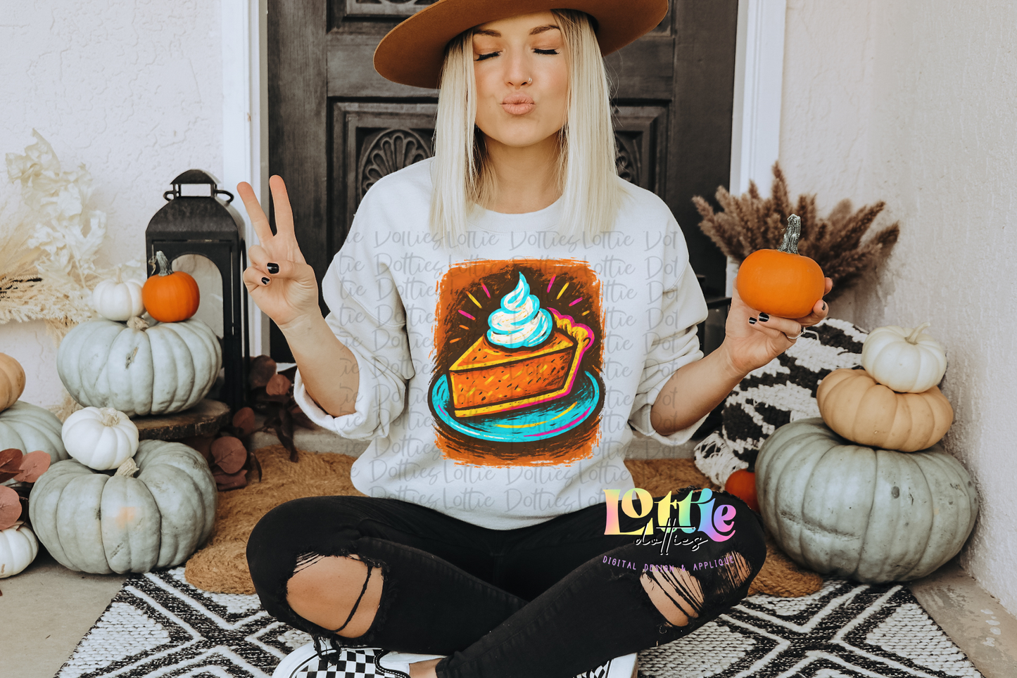 Thanksgiving Pie Png - Fall Design- Digital Download - Fall vibes - Fall Favorites