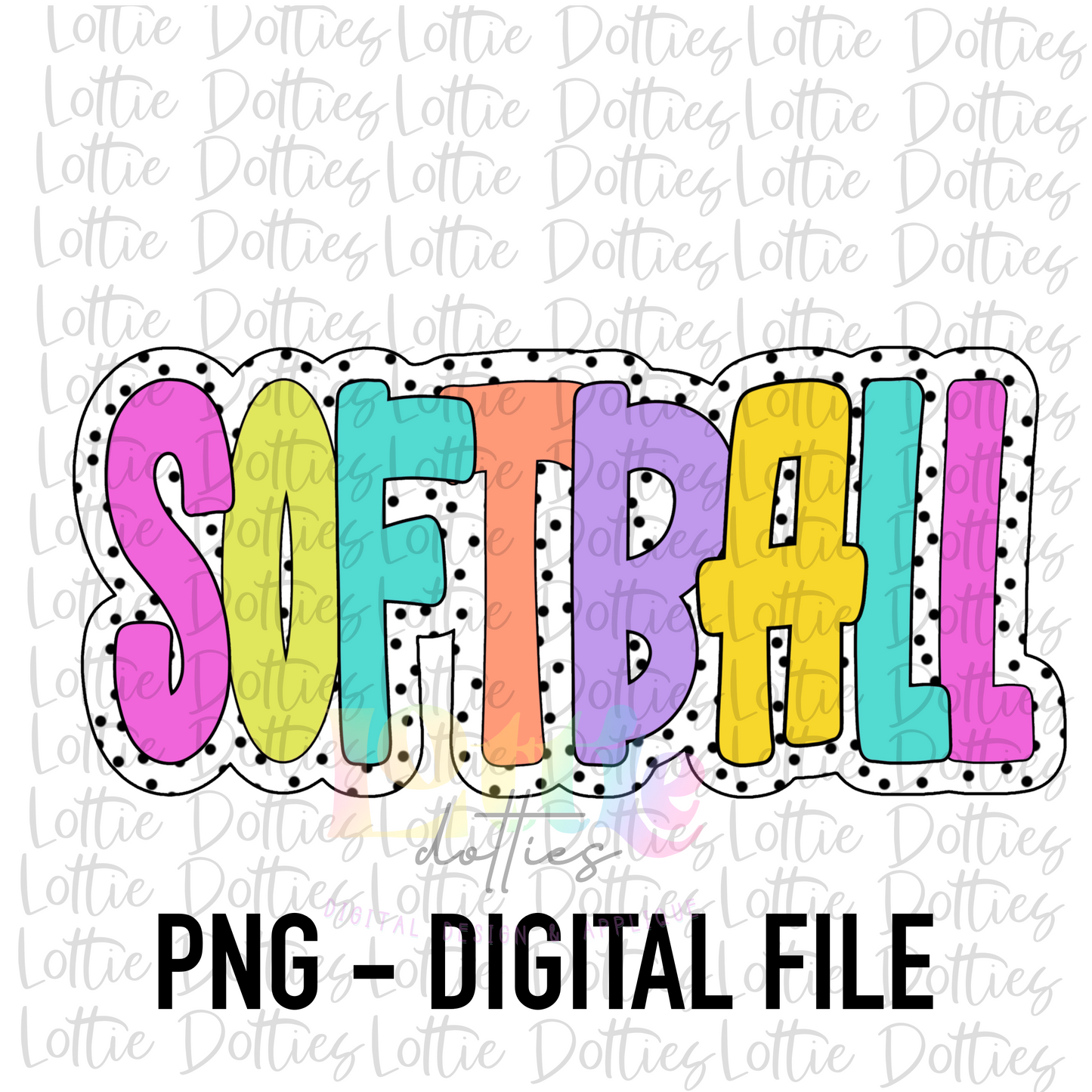 Softball Png  - Softball Sublimation -  Instant Download - Digital Download