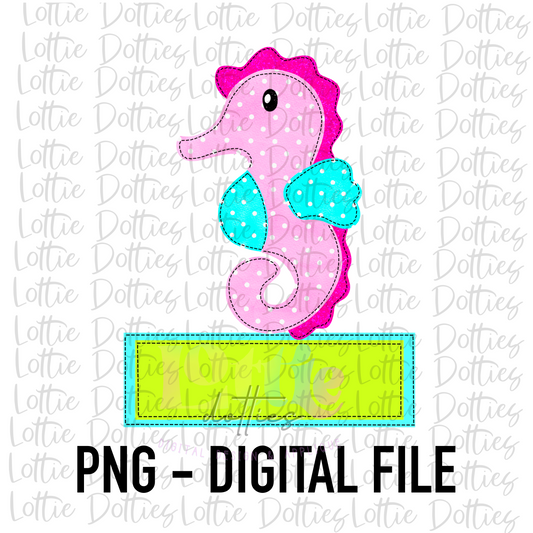 Seahorse Png  - Summer sublimation - Digital Download