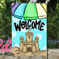 Welcome Flag PNG - Welcome Summer Sublimation- Digital Download