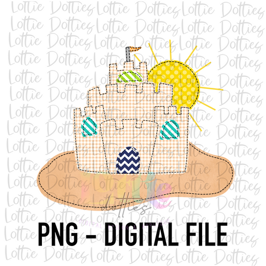 Sand Castle Png - Sand Castle Sublimation  - Sand Castle Design - Digital Download