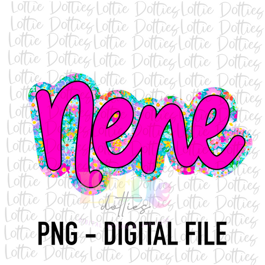 NeNe Png - Sublimation File - Instant Download - Digital Download - Mother’s Day