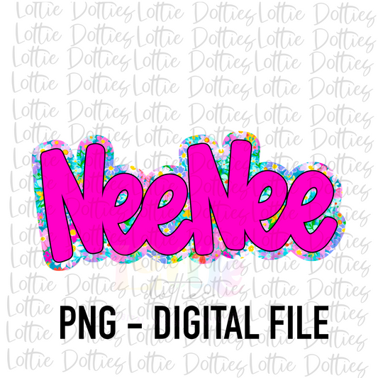 NeeNee Png - Sublimation File - Mother’s Day - Digital Download