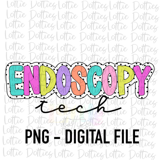 Endoscopy Tech PNG - Endoscopy Sublimation - Digital Download