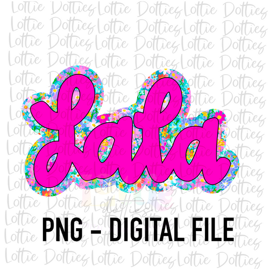 Lala Png - Mother’s Day sublimation design - Digital download