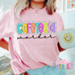Cafeteria Worker PNG - school Sublimation - Digital Download
