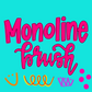 Lottie Monoline Procreate Brush -Monoline Brush