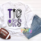 Tigers Poppy  PNG - Tigers sublimation design - Digital Download - Purple and Black