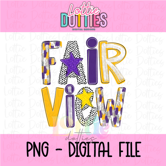 Fairview Poppy PNG - Fairview Sublimation - Digital Download - Navy and Gold