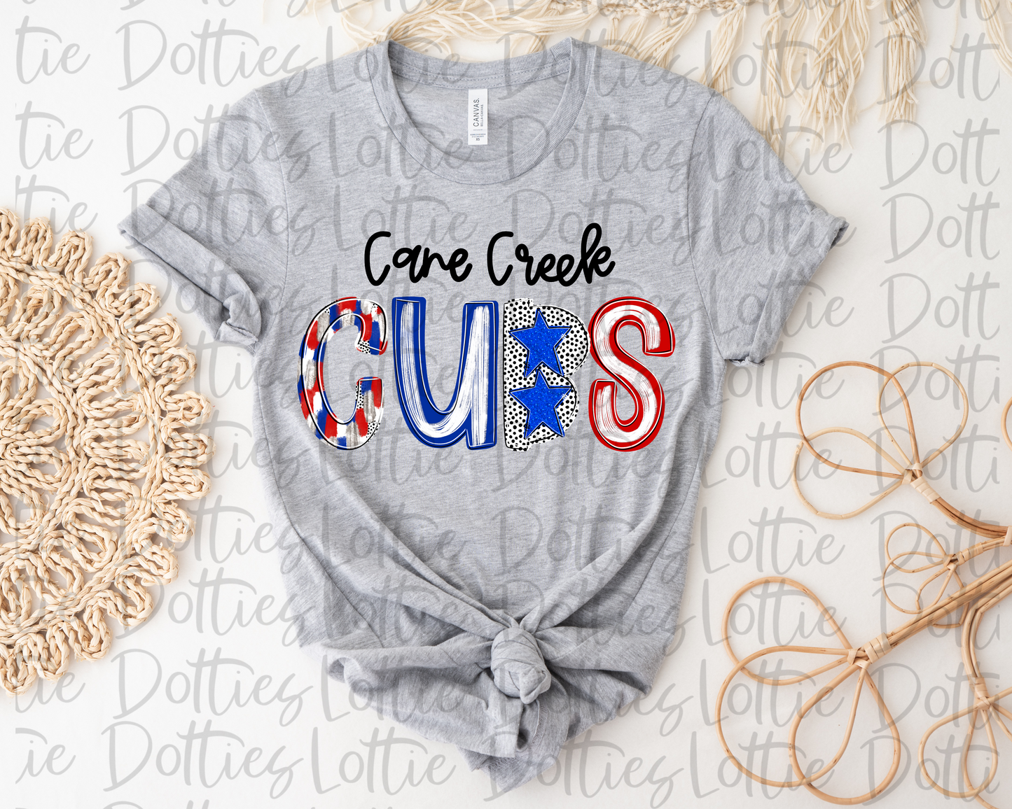 Cubs PNG - Cane Creek  Cubs sublimation design - Digital Download - Poppy - Red and Royal Blue