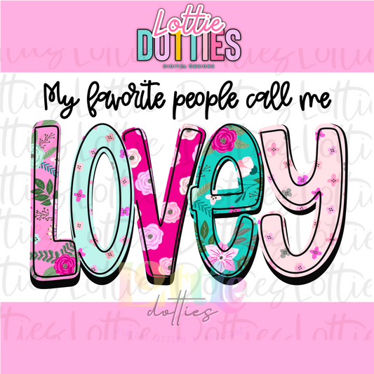 Lovey PNG - Lovey Sublimation - Digital Download - Mother's Day