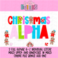 Gingerbread Alpha Pack - Whimsical Christmas Alpha - Alphabet Clipart - Instant Download