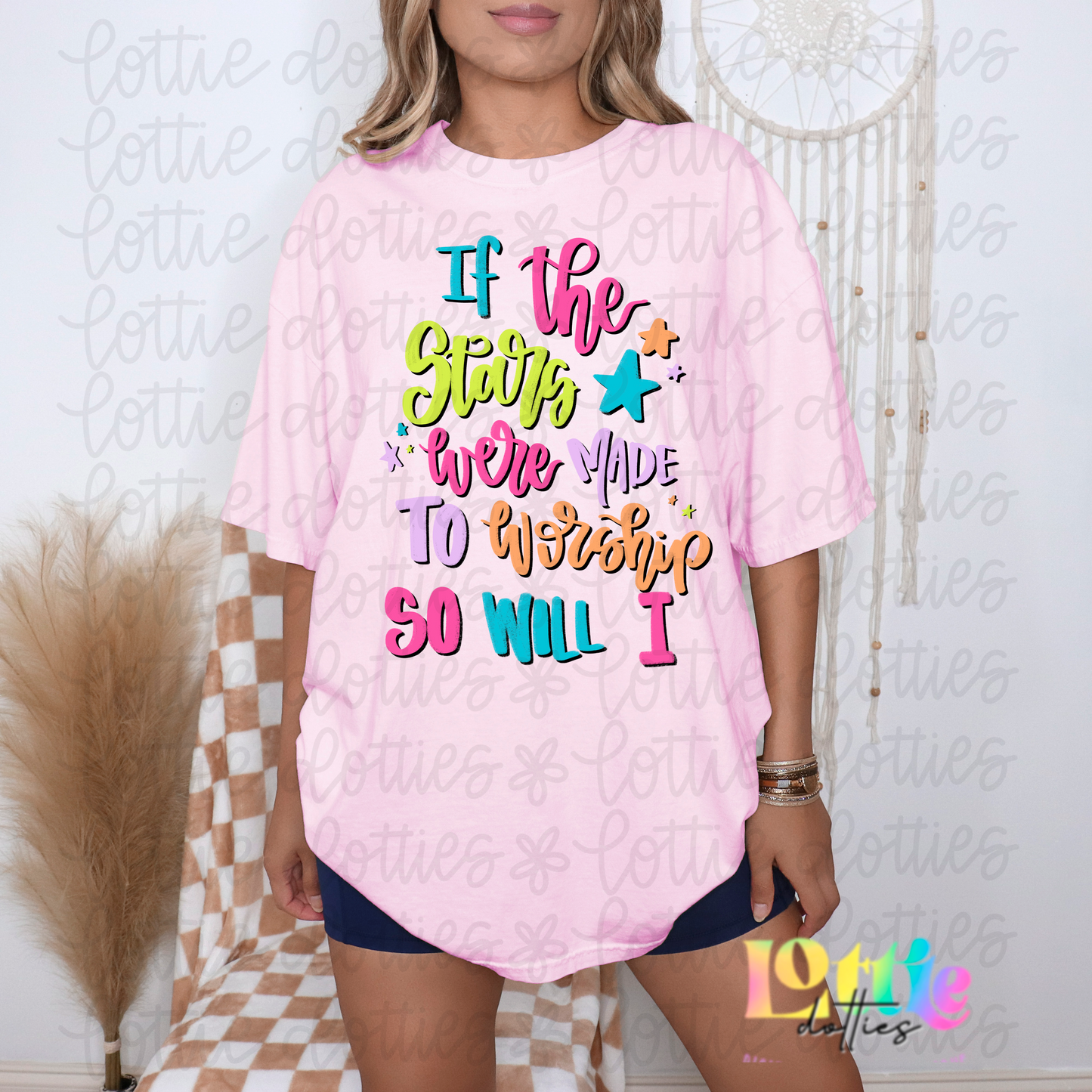 If the Stars Were Made to Worship PNG | Christian Design | Faith Graphic PNG | Worship Quote Design