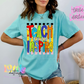 Teach Love Inspire - Teach Love Inspire PNG- Instant Download - Teacher Design