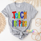 Teach Love Inspire - Teach Love Inspire PNG- Instant Download - Teacher Design