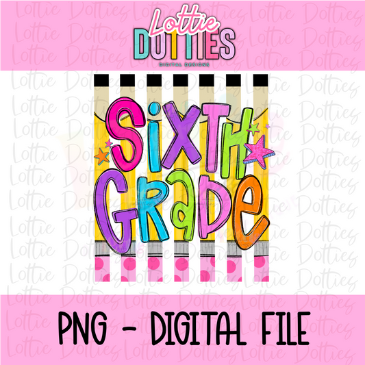 Sixth Grade Png - School Design  - Back To School Design