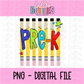 Pre - K Png - School Design - Back To School Design