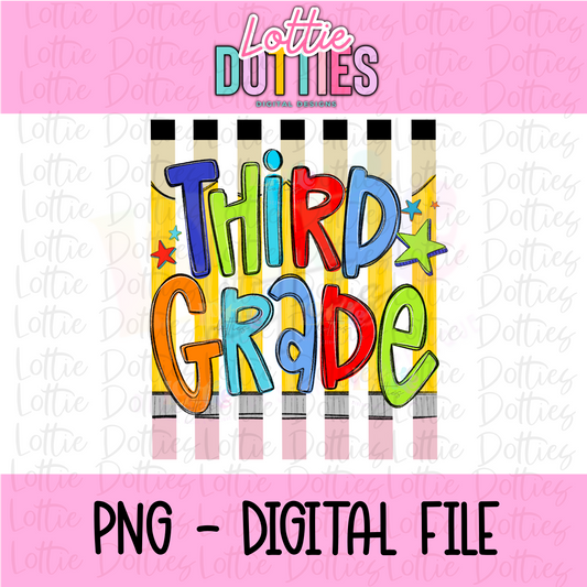 Third Grade Png - School Design  - Back To School Design