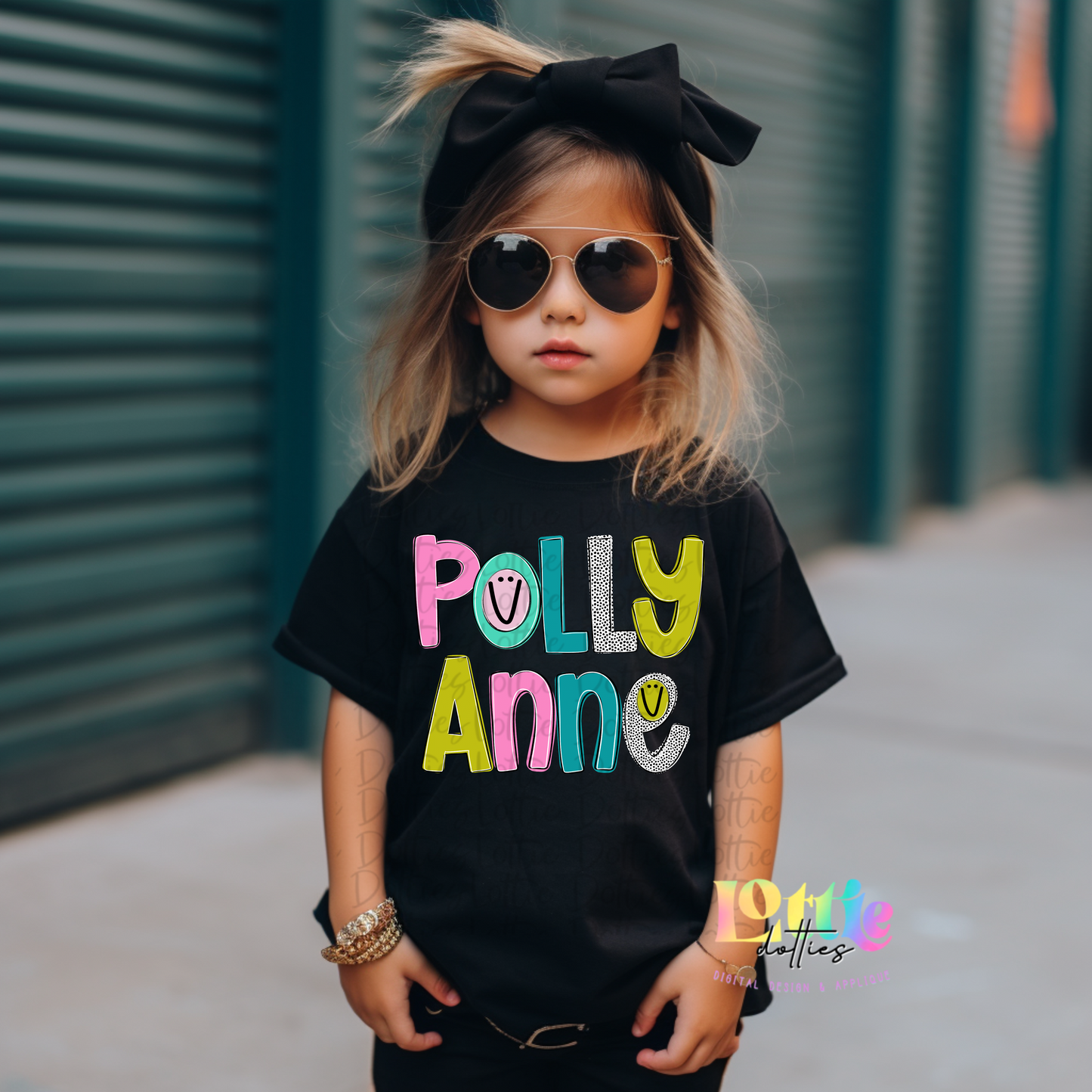 Polly Pop Alpha Set | Colorful Alphabet Clipart | Printable Letters - Digital Download