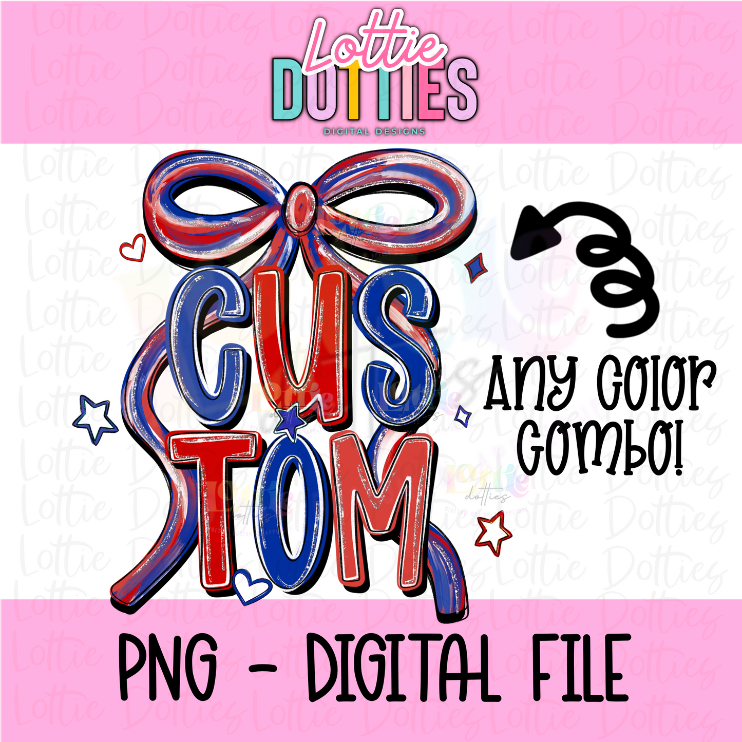 Color Change Custom Listing - Digital Download