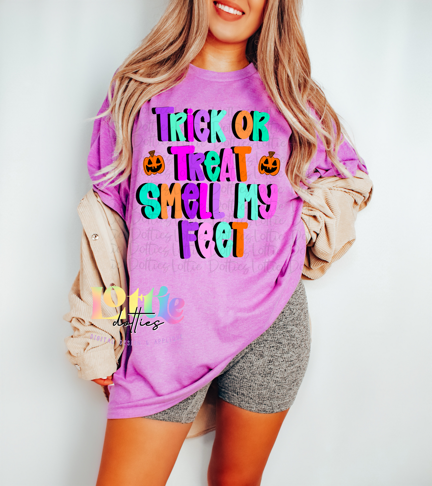 Trick or Treat PNG - Halloween sublimation design - Digital Download